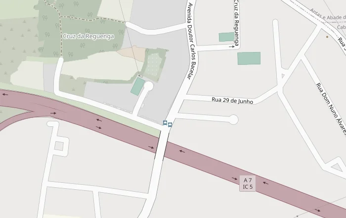 Mapa de Esmeriz com a localização da Clínica Vita Sã